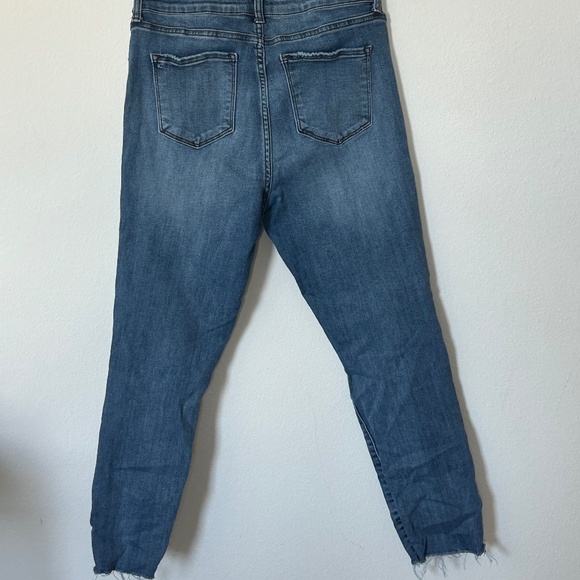 plain blue skinny  jeans - Picture 2 of 2